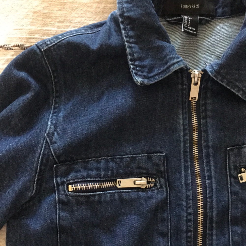 Forever 21 denim jacket - Picture 2 of 3